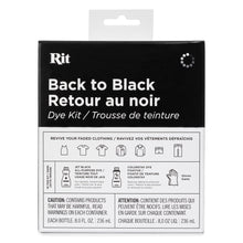 Load image into Gallery viewer, RIT Back to Black Dye Kit