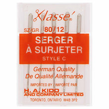 Load image into Gallery viewer, KLASSE´ Serger Needles - 5 count