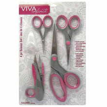 Load image into Gallery viewer, VIVA INFINITE 4-Piece Scissors Set