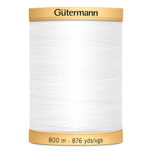 Load image into Gallery viewer, GUTERMANN Cotton 50wt Thread 800m