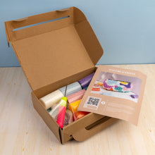 Load image into Gallery viewer, Textured Cosmetic Bag- Latch hook - DIY kit