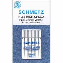 Load image into Gallery viewer, SCHMETZ High Speed HLx5 Sewing Machine needles (Home)