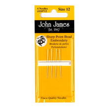 Load image into Gallery viewer, JohnJames Short Beading Needle