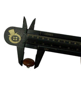 Load image into Gallery viewer, Brown leather buttons