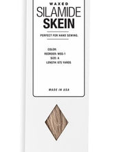 Load image into Gallery viewer, WAXED Silamide Skein Thread - for hand sewing