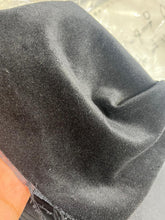 Load image into Gallery viewer, Cotton Velvet Fabric - Black