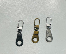 Load image into Gallery viewer, Metal Zipper Pull Tab with Swivel Hook