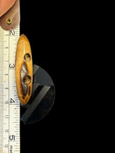 Load image into Gallery viewer, Burned Nut Wooden Toggle