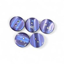 Load image into Gallery viewer, Iridescent 2-hole round button