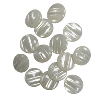 Load image into Gallery viewer, Translucent White Round buttons