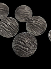 Load image into Gallery viewer, Wave textured gunmetal buttons