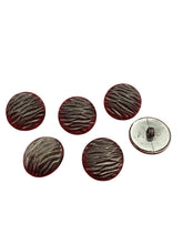 Load image into Gallery viewer, Wave textured gunmetal buttons