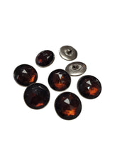 Load image into Gallery viewer, Bakelite glass buttons