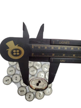 Load image into Gallery viewer, Clear Smoked buttons with black edge- 32L(19mm)
