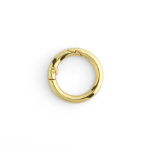 Load image into Gallery viewer, Spring Gate O-Ring - Gold/Brass plate
