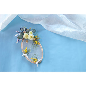 Wood Embroidery Hoop - Oval