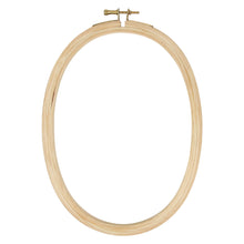 Load image into Gallery viewer, Wood Embroidery Hoop - Oval
