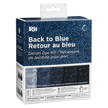 Load image into Gallery viewer, RIT Back to Blue Dye Kit
