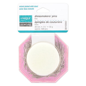 Dressmaker Pins - Fine 50g - 38mm (1 1⁄2″)