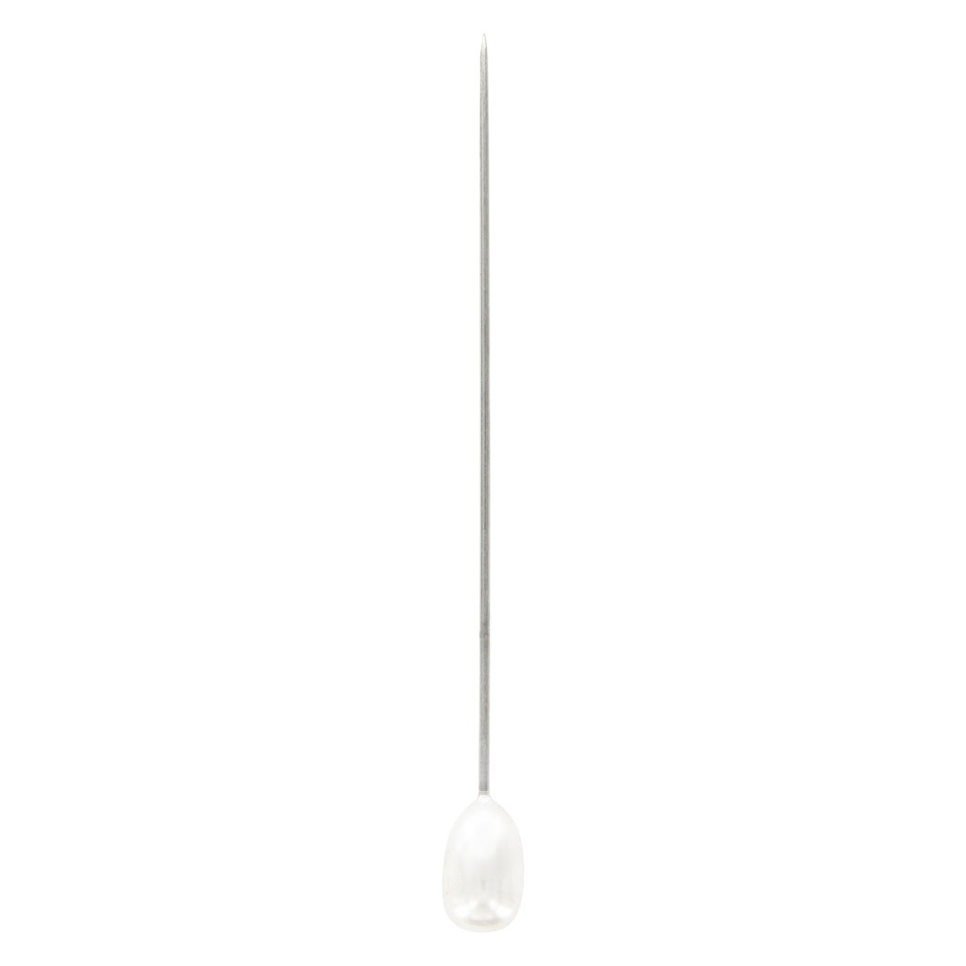 Pearl Head Hat Pins 10pcs - 64mm (2 1⁄2″)