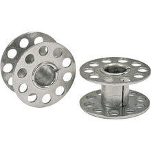 Load image into Gallery viewer, 10-Hole Metal Bobbins - Domestic Machine
