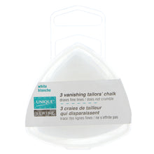 Load image into Gallery viewer, Vanishing Tailor&#39;s Chalk - White - 3 pcs
