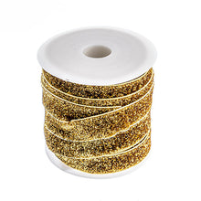 Load image into Gallery viewer, Elastic Glitter Ribbon 15mm
