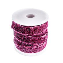 Load image into Gallery viewer, Elastic Glitter Ribbon 15mm
