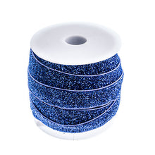 Load image into Gallery viewer, Elastic Glitter Ribbon 15mm
