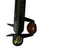 Load image into Gallery viewer, Brown leather buttons

