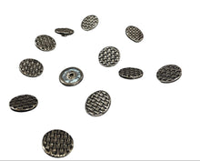 Load image into Gallery viewer, Basket Weave Button
