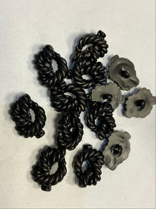 Sailor's Knot vintage buttons