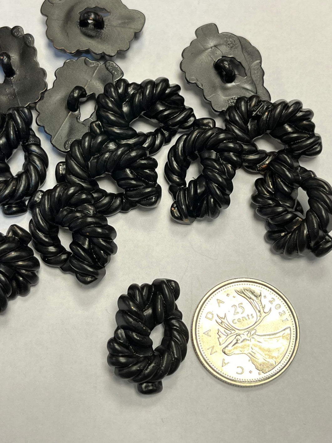 Sailor's Knot vintage buttons