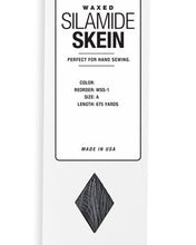 Load image into Gallery viewer, WAXED Silamide Skein Thread - for hand sewing
