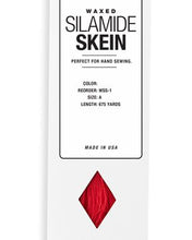 Load image into Gallery viewer, WAXED Silamide Skein Thread - for hand sewing
