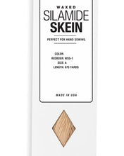 Load image into Gallery viewer, WAXED Silamide Skein Thread - for hand sewing
