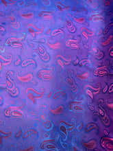Load image into Gallery viewer, Paisley Suit Lining Fabric - 59" Wide, Sold by the Yard
