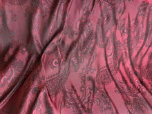 Load image into Gallery viewer, Paisley Suit Lining Fabric - 59" Wide, Sold by the Yard
