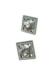 Load image into Gallery viewer, Square Crystal Buttons
