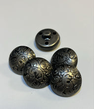 Load image into Gallery viewer, Leaf Engraved Buttons - Anti-Nickel
