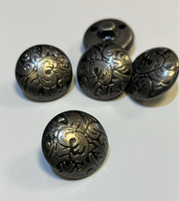 Load image into Gallery viewer, Leaf Engraved Buttons - Anti-Nickel
