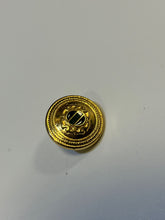 Load image into Gallery viewer, Golden Black Gem Button
