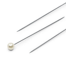 Load image into Gallery viewer, 1-1/2" Long Pearlized Pins, 100 pc
