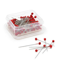 Load image into Gallery viewer, 1-1/2" Long Pearlized Pins, 100 pc
