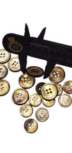 Load image into Gallery viewer, Brown Mother of Pearl Buttons
