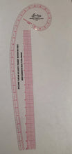 Load image into Gallery viewer, Imperial French Curve Ruler – Clear/Plastic
