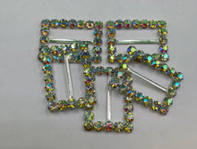 Load image into Gallery viewer, Rectangle Rhinestone Buckles
