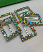 Load image into Gallery viewer, Rectangle Rhinestone Buckles
