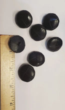 Load image into Gallery viewer, Leather braided button - Black
