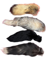Load image into Gallery viewer, Fox Fur tail with key chain
